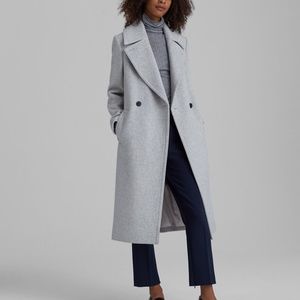 Daylina Coat - New With Tags - NEVER WORN - Light Heather Grey